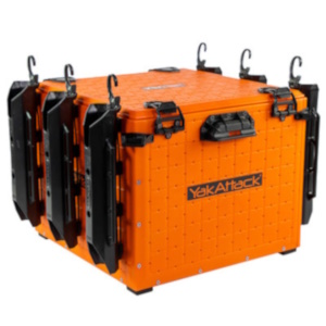 BlackPak Pro Kayak Fishing Crate - 16" x 16", Orange
